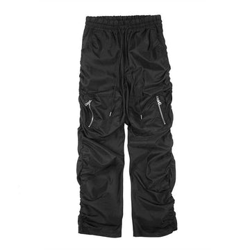 Aidase Cargo Pants for Men Trousers Man Black Grey Stacked Hip Hop Nylon Fashion Aesthetic Designer Oversize Korean Style Baggy Cotton aidase-shop
